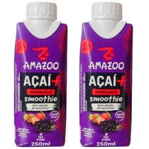 Kit 2 Smoothie Acai com Morango Amazoo