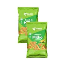 Kit 2 Snack de Milho Sabor Lemon Pepper 55g
