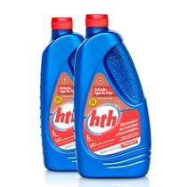 Kit 2 Solução de Água de Poço Para Piscina Eliminador de Metais