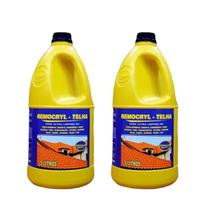 Kit 2 Solução De Limpeza Remocryl 5lts Limpa Telhados Kit 2 Solução De Limpeza Remocryl 5lts Limpa Telhados