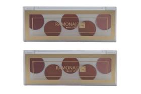 Kit 2 Sombra Quinteto Paleta Cor 02 5gr - Ramona Make Up