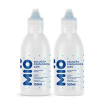 Kit 2 Soro Fisiológico 0,9% Mió com 100ml