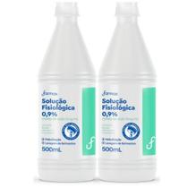 Kit 2 Soro Fisiológico Farmax 500ml Cada