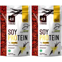 Kit 2 Soy Protein Baunilha Rakkau 600g - Vegano - Proteína