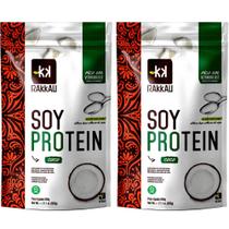 Kit 2 Soy Protein Coco Rakkau 600g Vegano Proteína de Soja