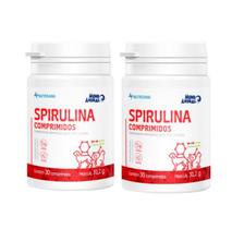 Kit 2 Spirulina Nutrisana Suplemento 30Comprimidos 31,2g - MUNDO ANIMAL