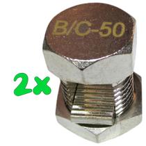 Kit 2 Split Bolt Conector Parafuso Fendido 50mm para Emenda Cabos Kit 2 Split Bolt Conector Parafuso Fendido 50mm para Emenda Cabos