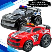 Kit 2 Split Car Bombeiro Polícia Brinquedos Meninos Interativo Infantil Carrinhos Carros Divertido Kit 2 Split Car Bombeiro Polícia Brinquedos Meninos Interativo Infantil Carrinhos Carros Divertido
