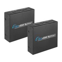 Kit 2 Splitter HDMI para TVs Monitores Projetores e Painéis LED Skypix AN-M2 Kit 2 Splitter HDMI para TVs Monitores Projetores e Painéis LED Skypix AN-M2