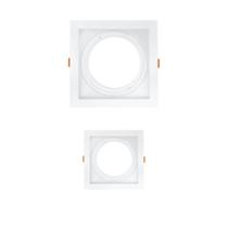 Kit 2 Spot De Embutir Recuado Direcionavel Ar111 Brco Opus