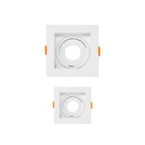 Kit 2 Spot De Embutir Recuado Direcionavel Mr16 Brc Opus