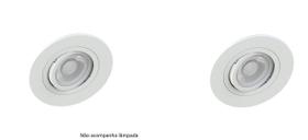 Kit 2 Spot Embutir MR16 Redondo Branco Face Plana - Save Energy Kit 2 Spot Embutir MR16 Redondo Branco Face Plana - Save Energy