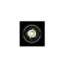 Kit 2 Spot Embutir Quadrado Alltop LED MR11 3W 38º Preto Kit 2 Spot Embutir Quadrado Alltop LED MR11 3W 38º Preto