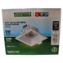 kit 2 Spot Led Taschibra Quadrado Recuado 3000k 6500k Branco kit 2 Spot Led Taschibra Quadrado Recuado 3000k 6500k Branco