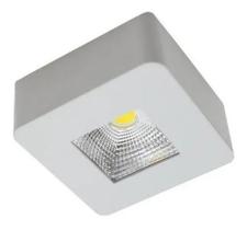 Kit 2 Spot Plafon Sobrepor Led 5w Quadrado P/ Pergolado Opus Kit 2 Spot Plafon Sobrepor Led 5w Quadrado P/ Pergolado Opus
