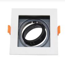 Kit 2 Spot Recuado Par20 Quadrado com Lâmpada Led 6,5w Kit 2 Spot Recuado Par20 Quadrado com Lâmpada Led 6,5w