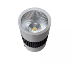 Kit 2 Spot Recuado Sobrepor 9w 3000k Branco Quente Bivolt