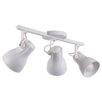 Kit 2 Spot Sobrepor Trilho Direcionáel Octa Plus Branco 3 Lâmpadas Pronto para Instalar Bivolt Kit 2 Spot Sobrepor Trilho Direcionáel Octa Plus Branco 3 Lâmpadas Pronto para Instalar Bivolt