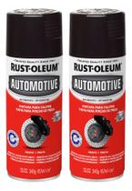 Kit 2 Spray Automotivo Pinça Freio Preto Brilho Rust Oleum Kit 2 Spray Automotivo Pinça Freio Preto Brilho Rust Oleum