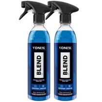 Kit 2 Spray Blend 500ml Carnaúba E Sílica Brilho Espelhado Vonixx