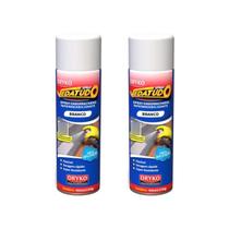 Kit 2 Spray Borracha Líquida Impermeabilizante Aerossol 400ml Top