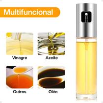Kit 2 Spray Borrifador Azeite Galheteiro Porta Vinagre Óleo Kit 2 Spray Borrifador Azeite Galheteiro Porta Vinagre Óleo