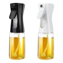 Kit 2 Spray Borrifador Pulverizador Óleo Azeite Vidro 230ml