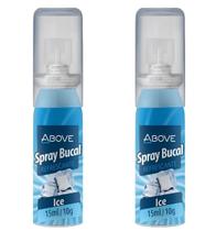 Kit 2 Spray Bucal Above Ice 15Ml - Antisséptico