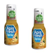 Kit 2 Spray Gengibre Com Mel E Própolis 35ml - Apis Fresh