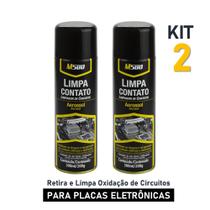 Kit 2 Spray Limpa Contatos Eletrônicos M500 - Limpa e Retira Oxidação de Circuitos