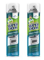 Kit 2 Spray Limpa Forno Desengordurante Domline 300ml