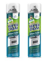 Kit 2 Spray Limpa Forno Desengordurante Domline 300Ml