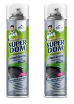 Kit 2 Spray Limpa Grelha Domline Desincrusta Gordura 300Ml