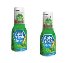 Kit 2 Spray Mel Própolis Menta 35ml Apis Fresh - Arte Nativa
