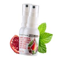 Kit 2 Spray Natural Mel e Própolis 30ml Romã e Hortelã