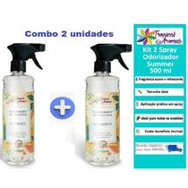 Kit 2 Spray Odorizador Tecido Summer 500ml Perfume De Roupa Tropical Aromas Kit 2 Spray Odorizador Tecido Summer 500ml Perfume De Roupa Tropical Aromas