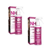 KIT 2 Spray Térmico Frizz Brilho Reconstrução NH Belkit