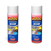 Kit 2 Spray VedaTudo Emborrachado Impermeabilizante Branco Dryko 400ml