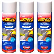 Kit 2 Spray Vedatudo Reparo Telha Calha 400ml Dryko Branco Kit 2 Spray Vedatudo Reparo Telha Calha 400ml Dryko Branco