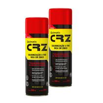 Kit 2 Sprays Galvanização a Frio CRZ 300ml DM1 Quimatic Tapmatic Kit 2 Sprays Galvanização a Frio CRZ 300ml DM1 Quimatic Tapmatic