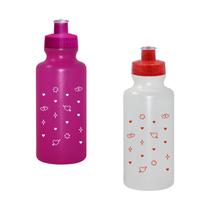 Kit 2 Squeezes 550mL Colecao AMOR Cupido Kit 2 Squeezes 550mL Colecao AMOR Cupido