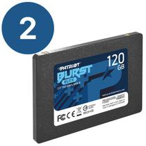 Kit 2 SSD 120GB BURST PBE120GS25SSDR - Patriot