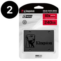 Kit 2 SSD 240GB A400 SA400S37 - Kingston
