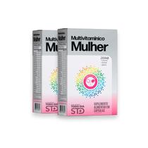 Kit 2 STD Multivitamínico Mulher Katiguá 30 Cápsulas