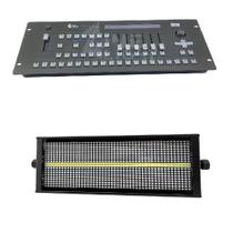 Kit 2 Strobo De Led Rgb+W 1000W + Mesa Dmx Pilot