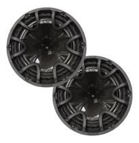 Kit 2 Subwoofer 12 Bravox Bobina Dupla BK12-D2 350 Watts Rms - 2+2 Ohms