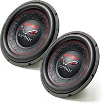 Kit 2 Subwoofer Bomber Bicho Papão 12 600w Rms 4 Ohms