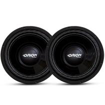 Kit 2 Subwoofer Orion Tsr 12 Polegadas 400w Rms 4 Ohms