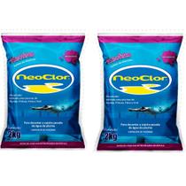 Kit 2 Sulfato De Alumínio Controle De Ph E Limpador Piscinas