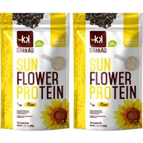 Kit 2 Sun Flower Protein Natural Rakkau 600g - Vegano